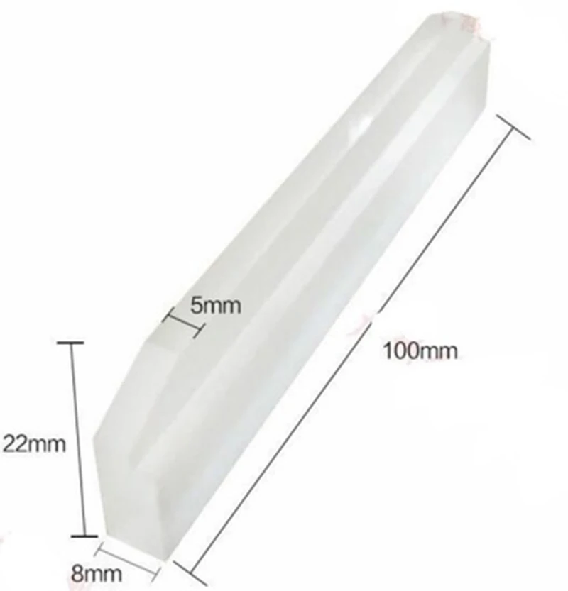 ACF 쿼츠 바 LCD 화면 유지 보수 장비, 커터 헤드 시트, 크리스탈 바, 특수 탭, 100x8x22mm ACF