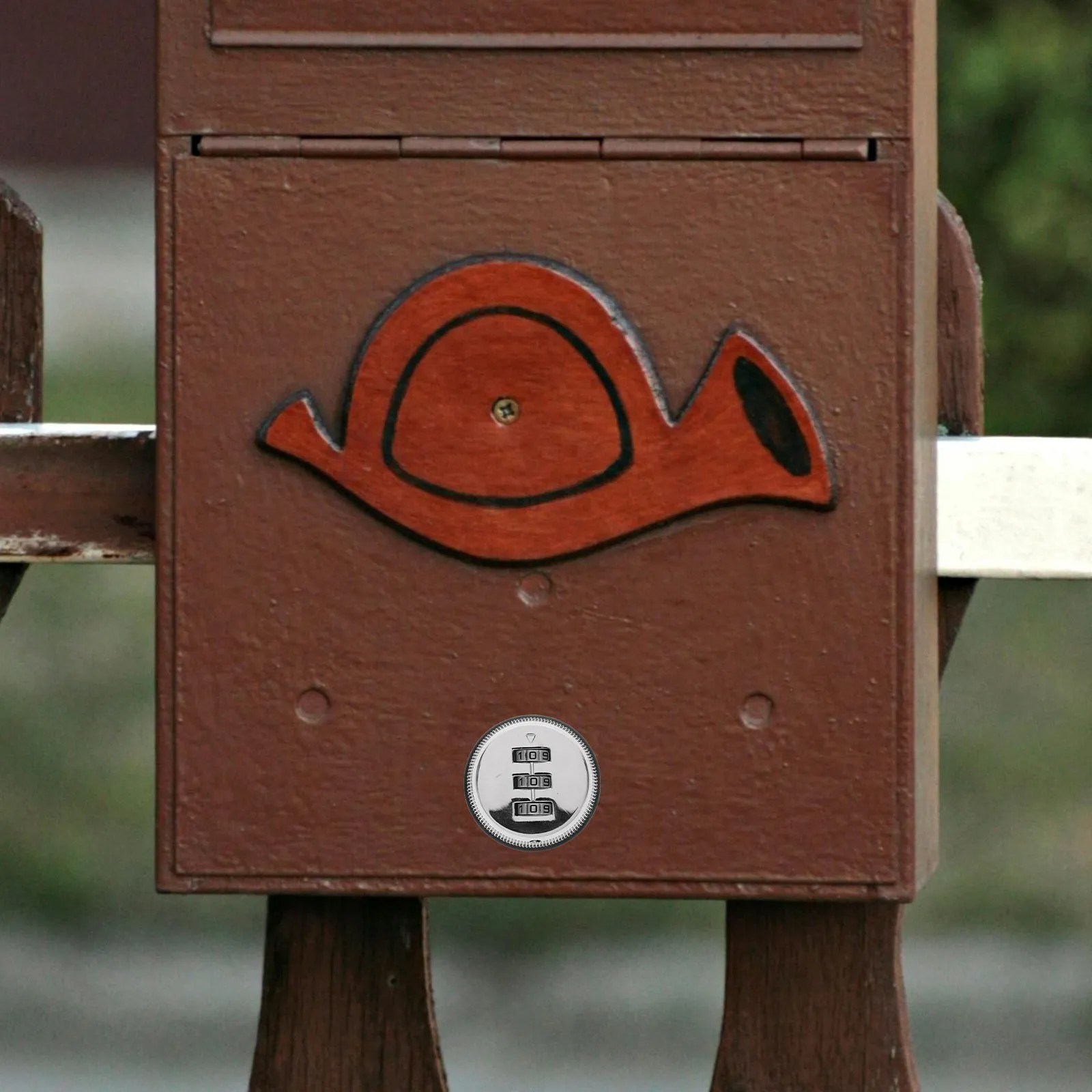 

-Digit Combination Dial Lock for Mailbox Cabinet Drawer Toolbox File Cabinet Desk Storage Chrome Finish Household