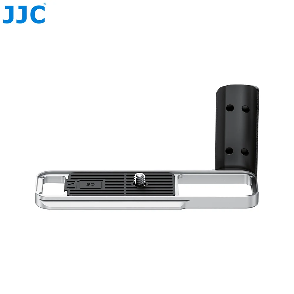 JJC Metallhandgriff für Fujifilm X-E5 spiegellose Kamera, rutschfester Handgriff mit SD-Kartensteckplatz, L-Halterung, Handgriff mit Arca Swiss – Detail 2