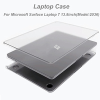Case for Microsoft Surface Laptop 7 13.8inch Crystal and Matte PC Cover for Surface Laptop7 2026 Laptop Protective Hard Shell
