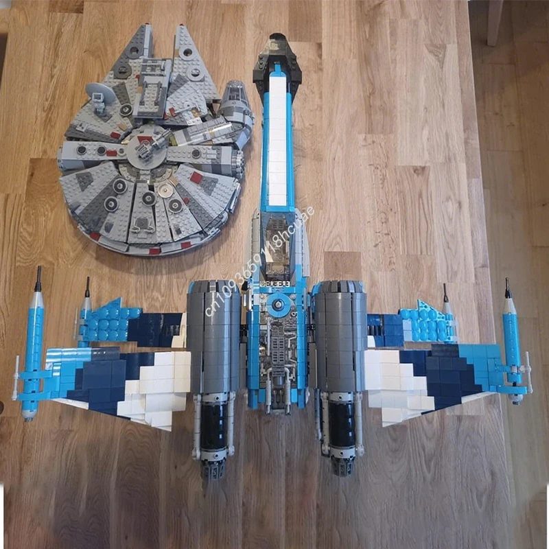 

2498 шт. MOC T 85 STARFIGHTER Звездные боевые строительные блоки Рождественский подарок DIY инженерный проект идеально подходит для молодых детей