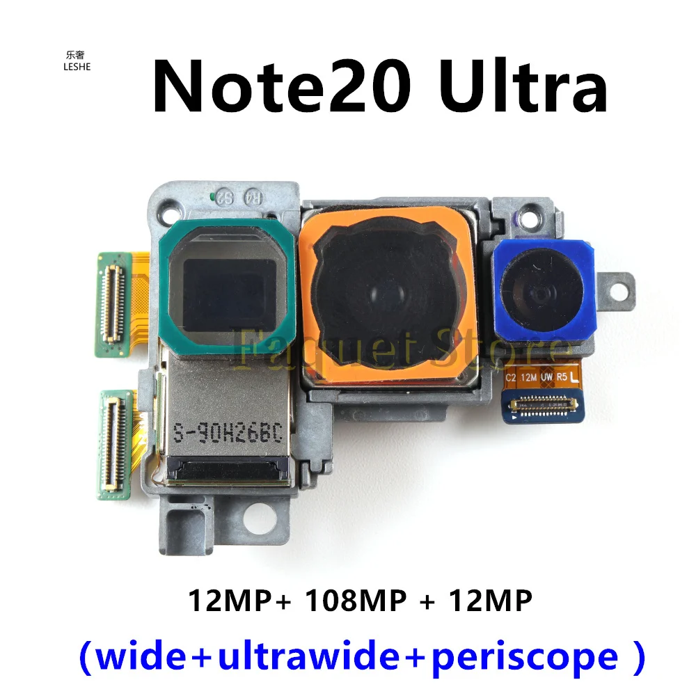 Задняя камера для смартфона Samsung Galaxy Note 20 Ultra N985 N986 N986B N985F, запасные части