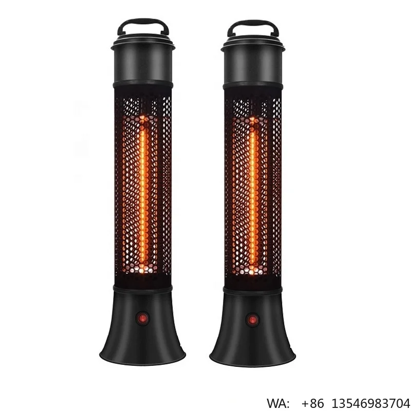 1200W Infrared Electric Heater Freestanding Portable Under Table Heater IP55 Waterproof with UK Plug