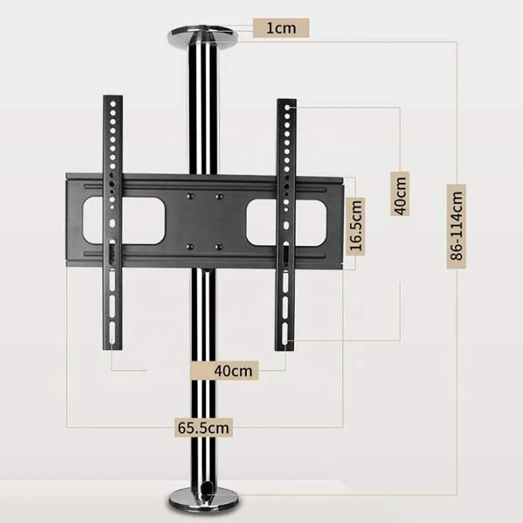 LCD TV 360 Degree Frame Floor Stand partition Wall Rotating Rack TV Cabinet Base Ceiling TV mounts