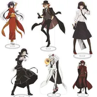 Anime Wild Dogs Figure Acrylic Stand Model Toys Da-zai Osamu Nakahara Chuuya Ryunosuke Akutagawa Desk Decor Collect Souvenir