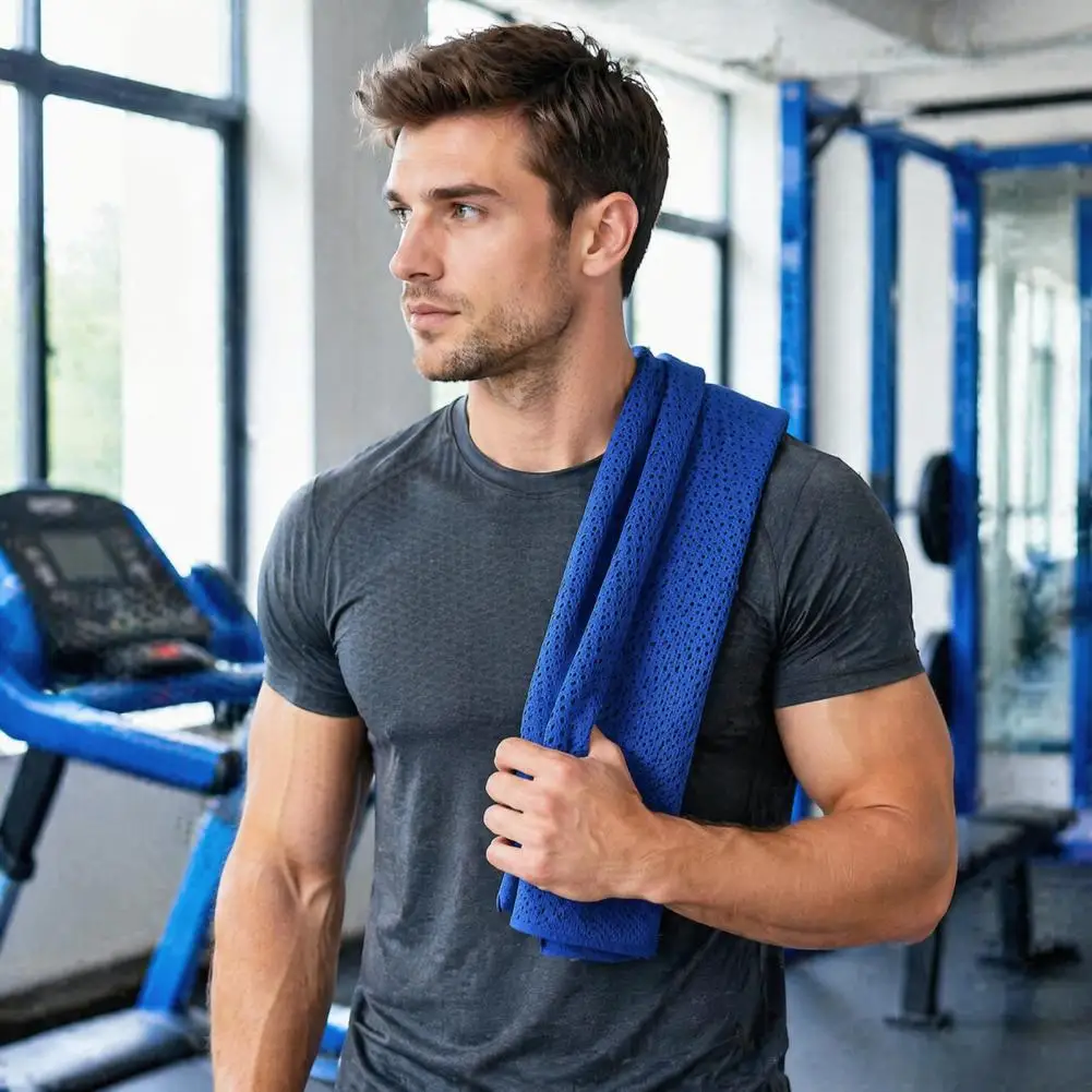 Outdoor Activity Towel Towel for Neck Face Quick Dry Ice Towel 90x30cm Summer Heat Relief Wrap Sports Workout Recovery Accessory