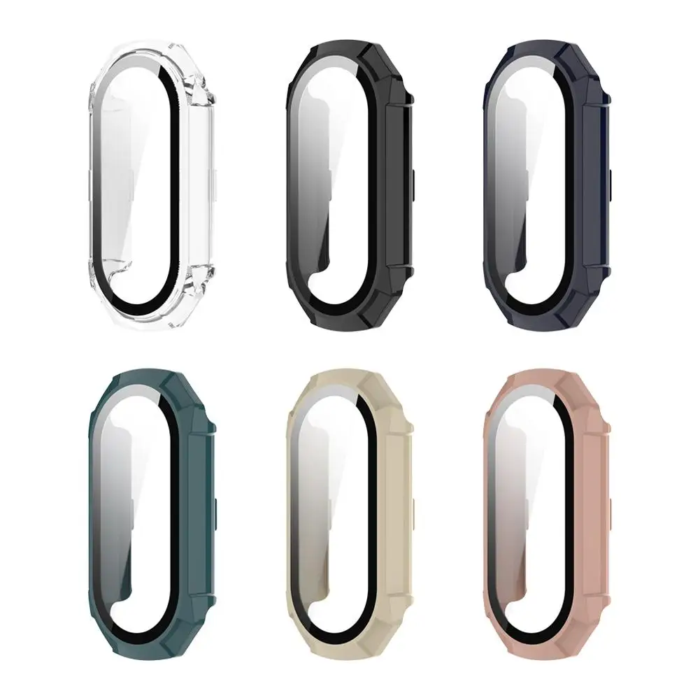 Casing pelindung layar Bumper PC keras, casing pelindung layar untuk Xiaomi Mi Band 9, aksesori pengganti pelindung MiBand