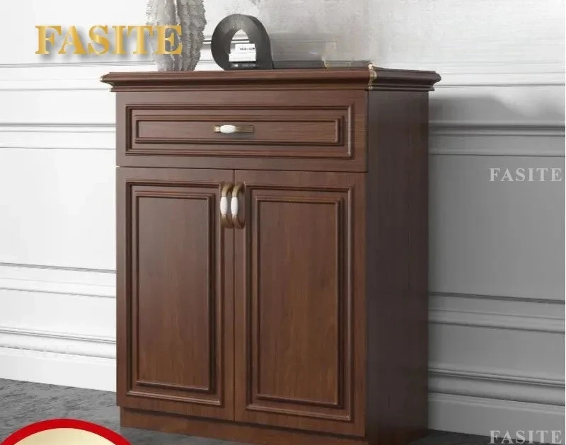 For All-Aluminum Alloy Shoe Cabinet New Chinese Style Waterproof Sunproof Floor-to-Ceiling Large Capacity with Drawer