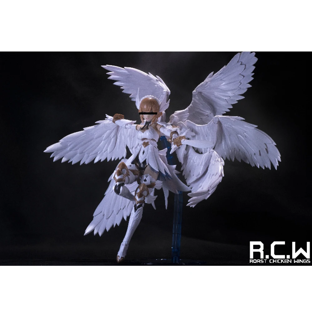 RCW Six Wings Angel Machine Girl Wing Kit Machine Girl General Modification Accessory Package Assemble Model