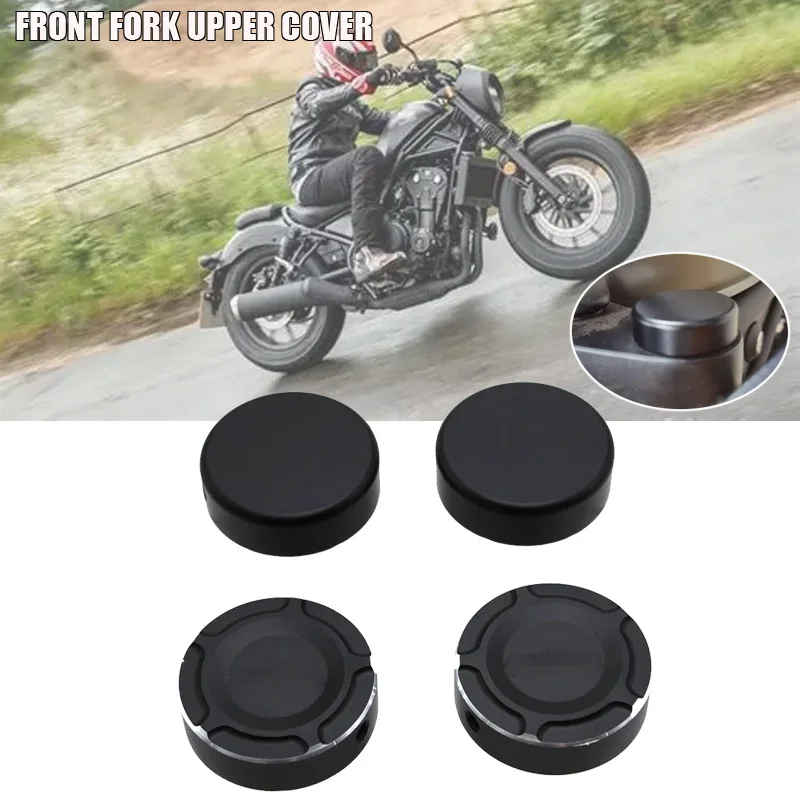 Motorcycle Fork Stem Covers Front Fork Upper Cover Accessories For HONDA Rebel CMX250 CMX300 REBEL CMX 250 300 500 CL300 CL500