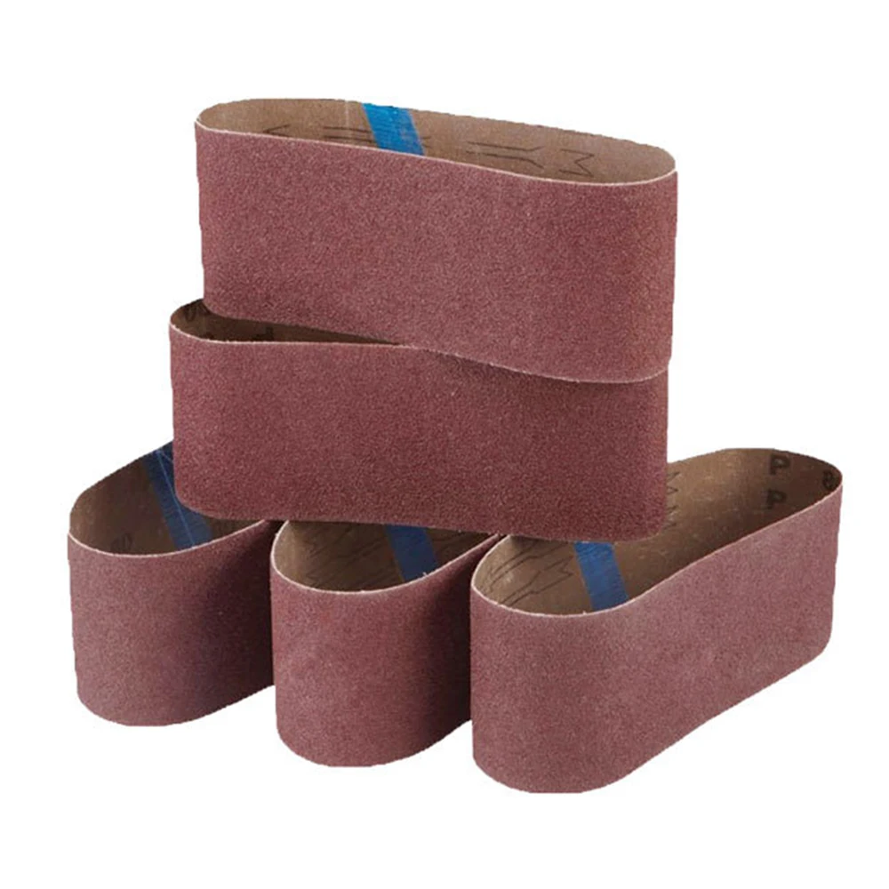 1pcs 100x915mm Aluminum Oxide Sanding Belts 80-400 Grit Abrasive Sand Screen Band for Sander Wood Soft Metal Grinding Polishing