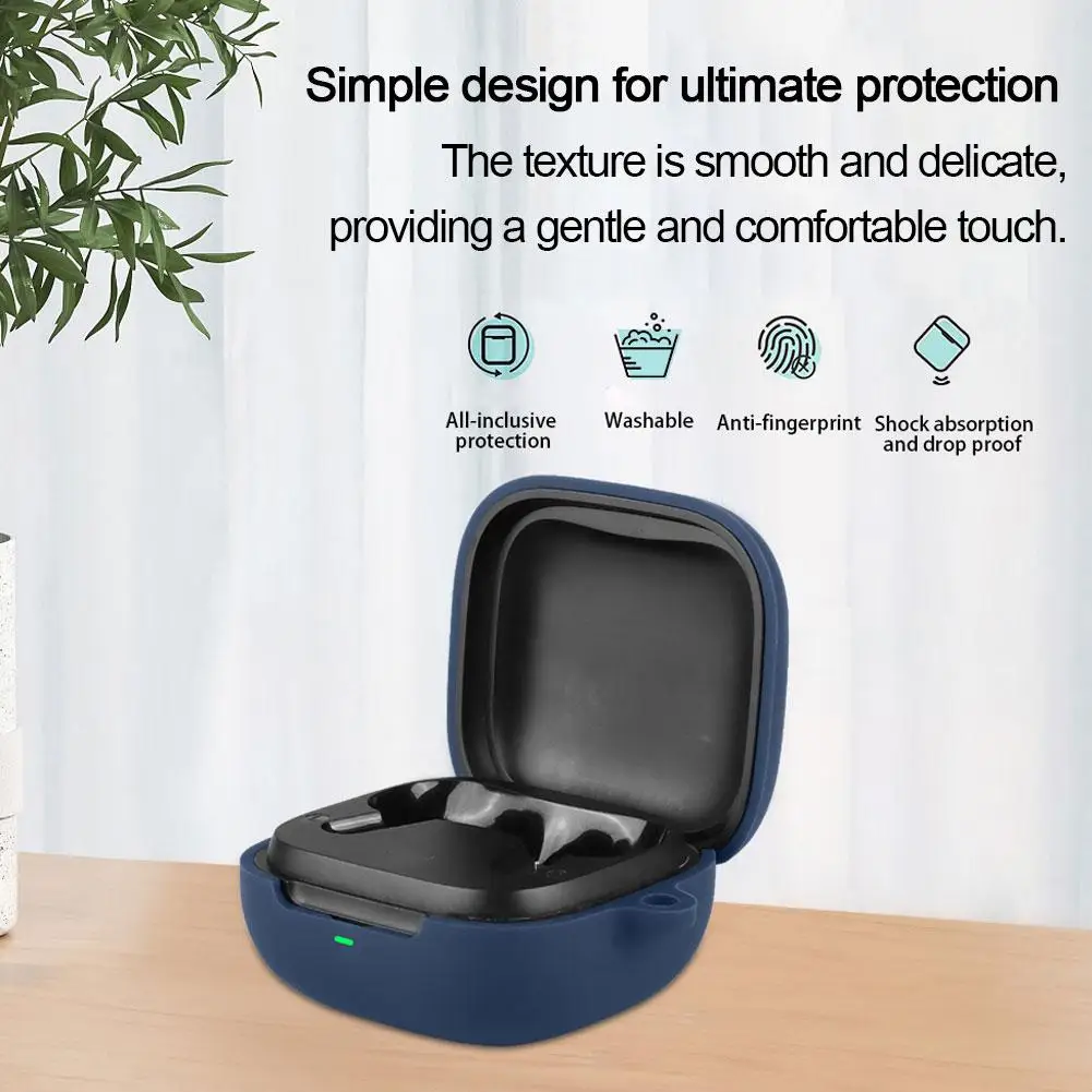 Silicone Case Compatible For EarFun Air Pro 4i-TW230 Earphone Case Soft Silicone Protective Portable Scratch Shock Resistan C7R3