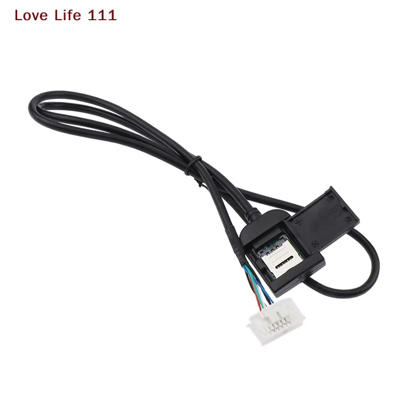 New Sim Card Slot Adapter For Android Radio Multimedia Gps 4G 20pin Cable Connector Car Accsesories Wires Replancement Part
