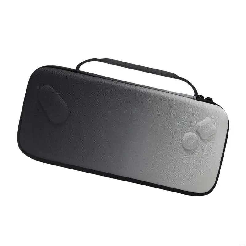 

J6BC Game Console Storage Bag Scratch Resistant Bag EVA Protector Case with Handle & Pocket Travel