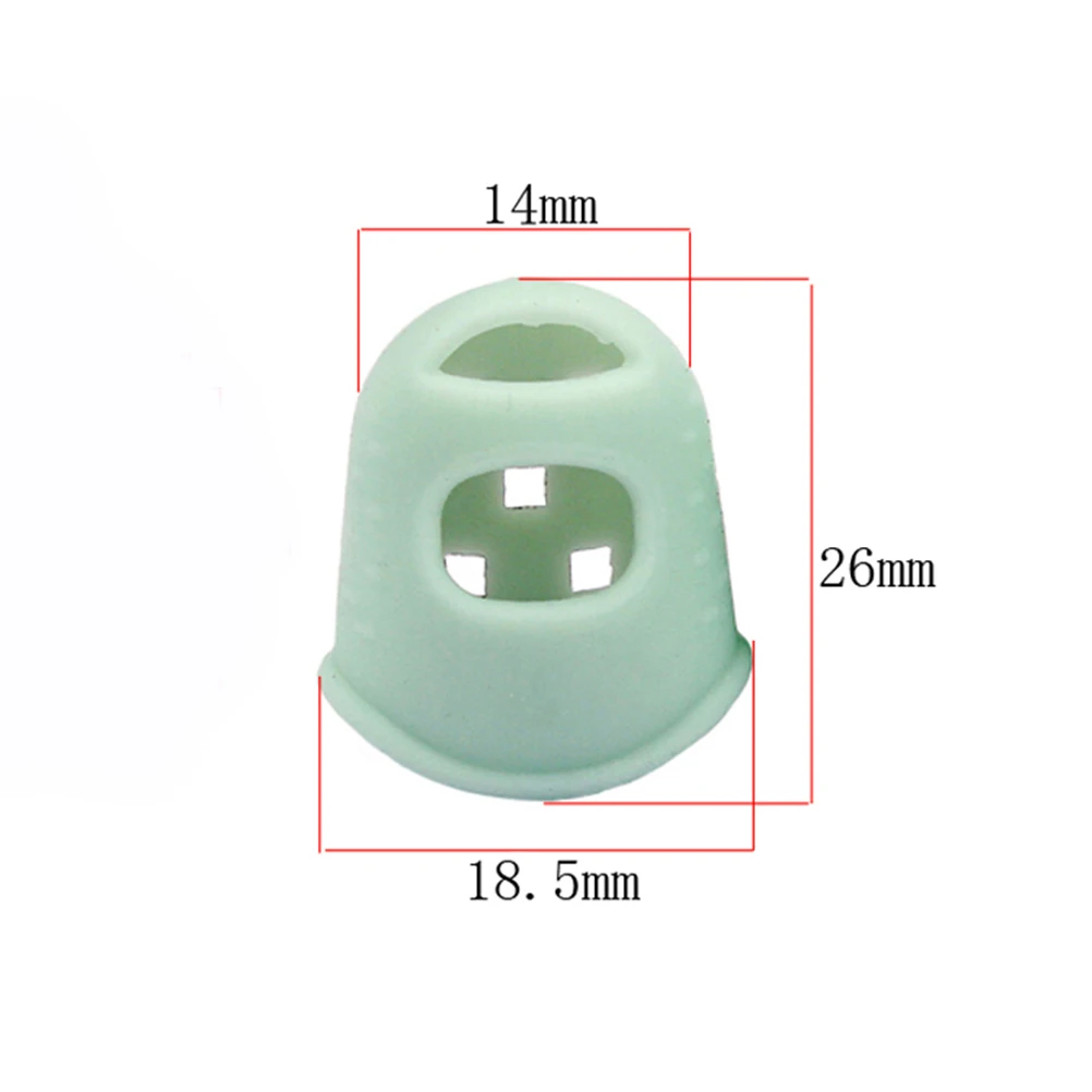 

4 pcs Silicone Fingertip Protectors for Guitar Banjo Mandolin Ukulele Reusable Durable Finger Guards Protective for Beginners