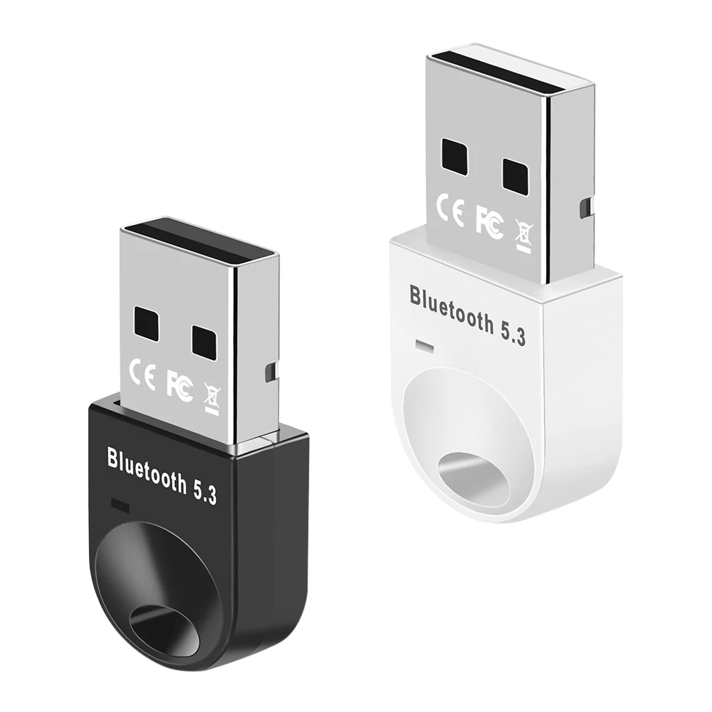 Bluetooth Adapter USB Bluetooth-compatible 5.3 Dongle for PC Speaker Wireless Mouse Keyboard Music Audio Receiver Transmitter