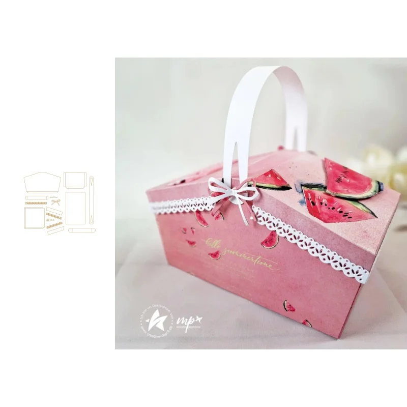 Neues Produkt Vorverkauf Box Eltern-Kind Stanzformen und Stempel DIY Scrapbook Album Dekoration Geprägtes Papierkarten-Set