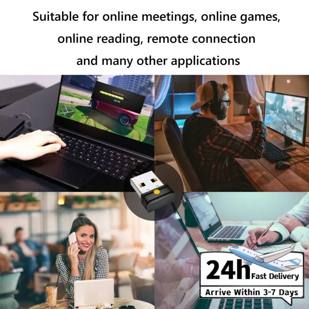 

Mini Automatic Mouse Jiggler Undetectable USB Automatic Mouse Jiggler Mover Keeps Awake with ON/OFF Indicator Light for Computer