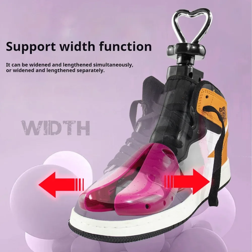 2Pcs New Stretcher Boots Sneakers High Top Shoe Trees Adjustable Length Width Shoes Shoe Stretchers Men Woman AJ Shoes Tree