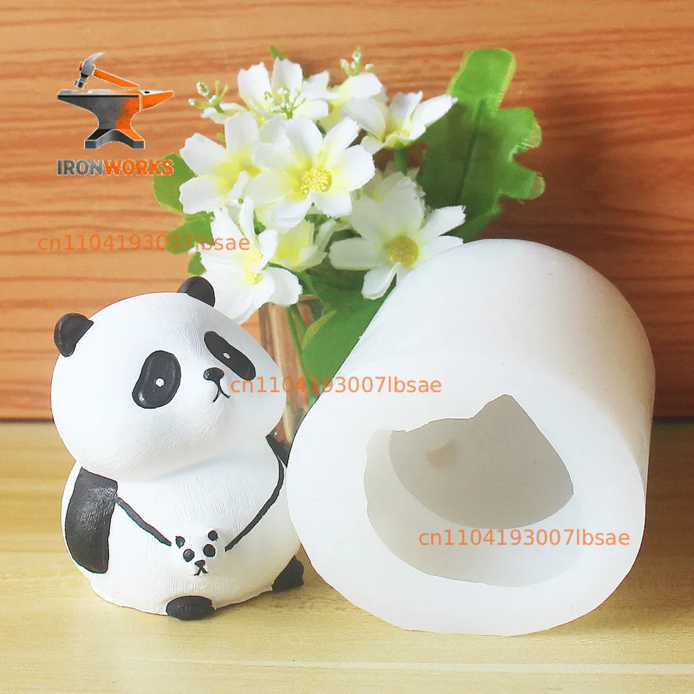 Cute national treasure backpack, kneaded silicone mold, plaster candle glue ornament, chocolate silicone mold