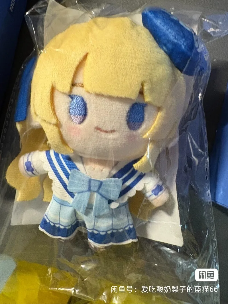 In Stock Official Wuthering Waves X LAWSON Cosplay Brant Zani Phoebe Carlotta Montelli 11CM Plush Adorable Pendant - Image 3