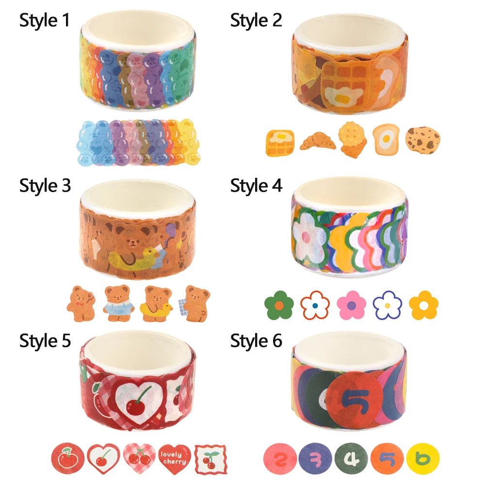 School Supplies Decorative DIY Washi Tape Diary Label Scrapbooking Sticker Sticky Paper