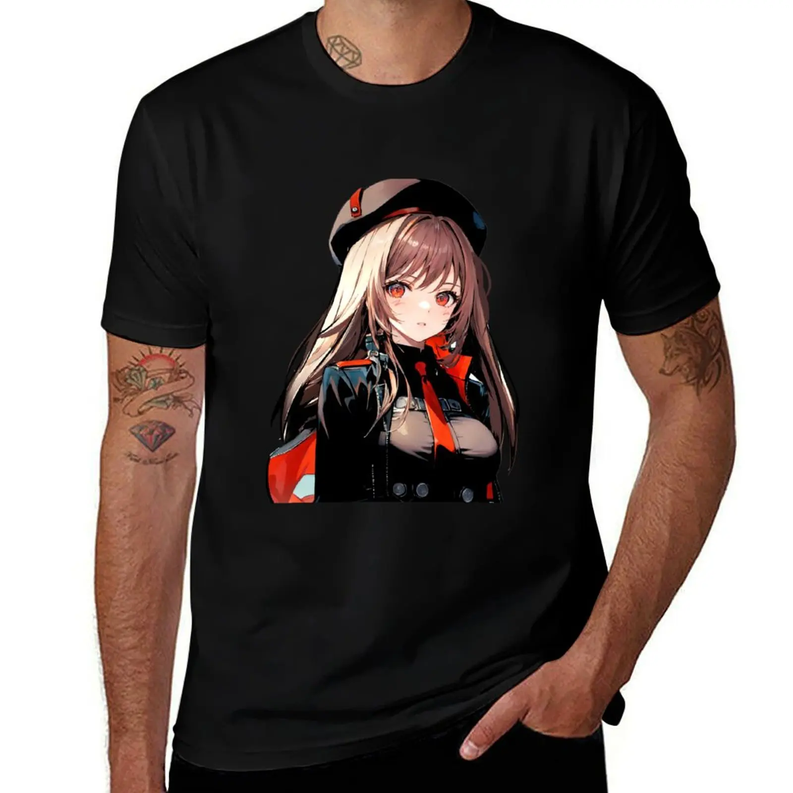 

Rapi Nikke Sticker Goddess of Victory Nikke Decals Rapi stickers waifu 2023 T-Shirt t shirts for man graphic funny T-Shirt