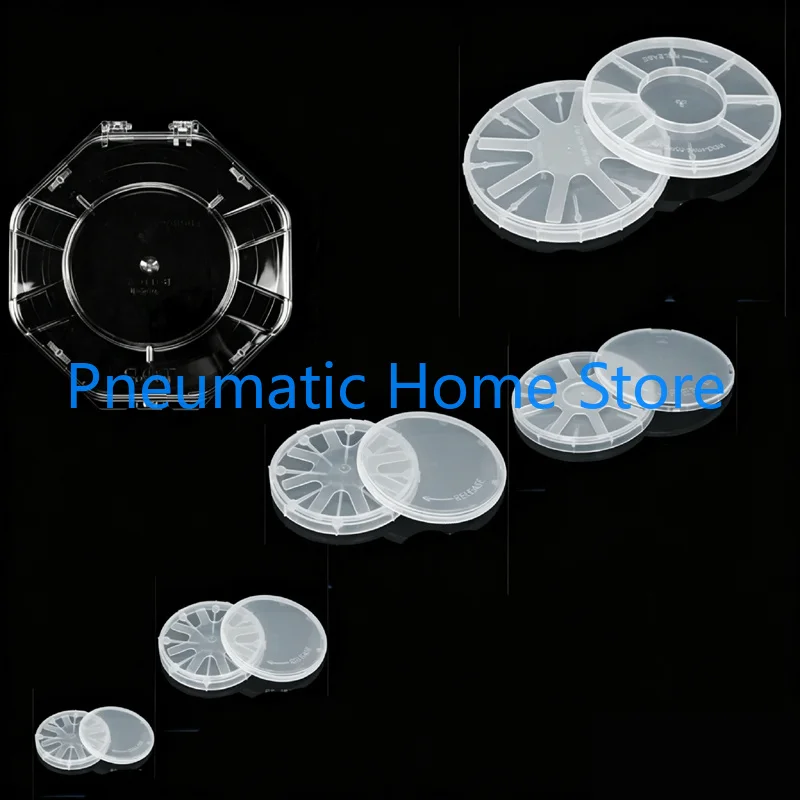 10PCS 1 2 3 4 6 Inch Silicon Wafer Box/wafer Box/wafer Box/wafer Box/sample Protection Box