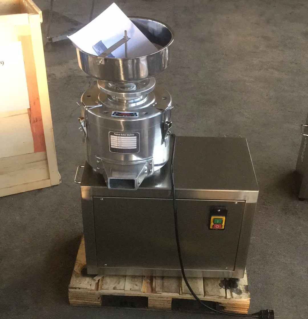 CE approved commercial cashew nut grinder peanut butter making machine