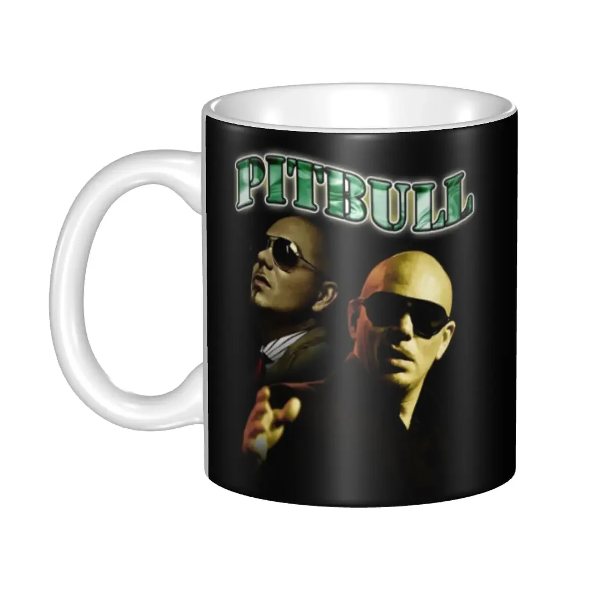 DIY Mr Worldwide Says To Girlboss Ceramic Mugs Personalized Pitbull Coffee Cup Creative Present