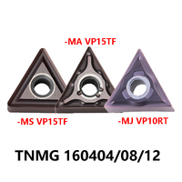 100% Original TNMG160408-MA VP15TF TNMG160404-MS-MJ VP05RT VP10RT Carbide Inserts TNMG 160404 160408 Lathe Cutter CNC 10pcs/box