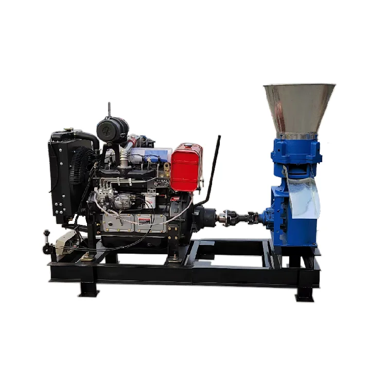 

Fully Automatic Corn Straw Diesel Version Pellet Machine with Motor Press Wheel Rotating Feed for Feed Processing Industries