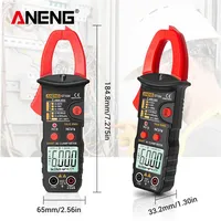 AC/DC Voltage AC Current Ohm Tool Clamp Meter Multimeter ST184 Digital True RMS 6000 Counts Professional Measuring Testers