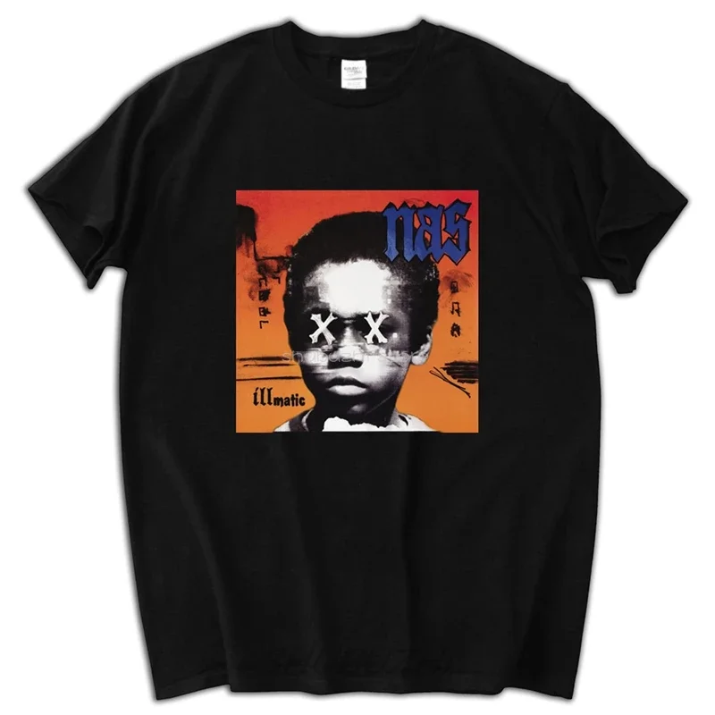 

Мужские футболки, хлопковая футболка, новая футболка nas illmatic, футболка 20-летия sbz5197