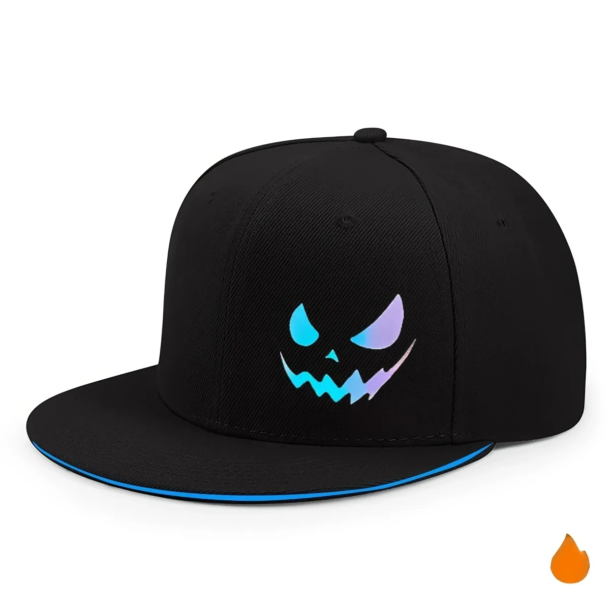 Unisex Persönlichkeit Ghost Expression Hip-Hop Hüte Outdoor Einstellbar Casual Sandwich Hardtop Baseball Caps Sonnenschutz Hut – Detail 3