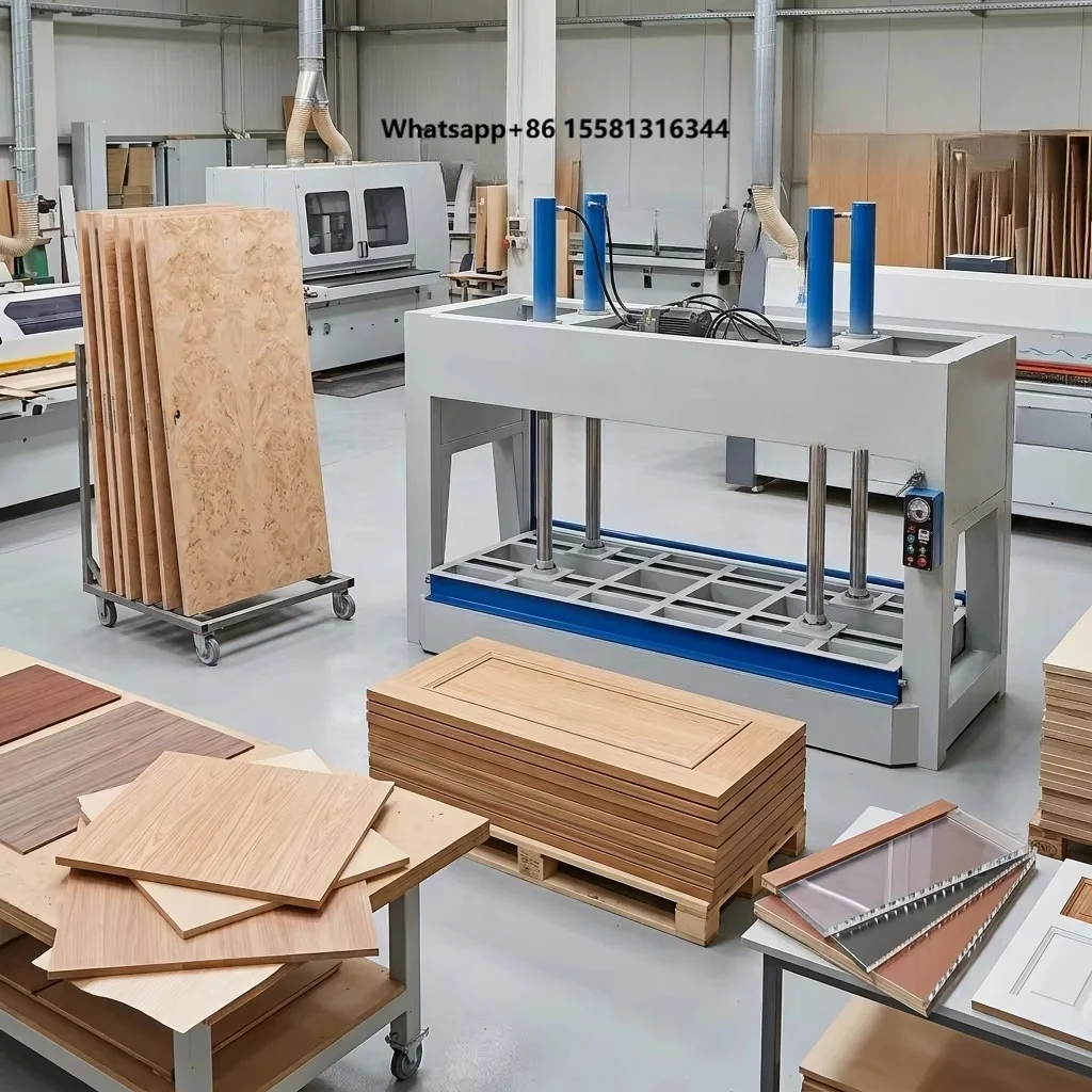 50Ton Hydraulic Wood Door Cold Press Machine for Wood Based Panel Wood Veneer Lamination Industry