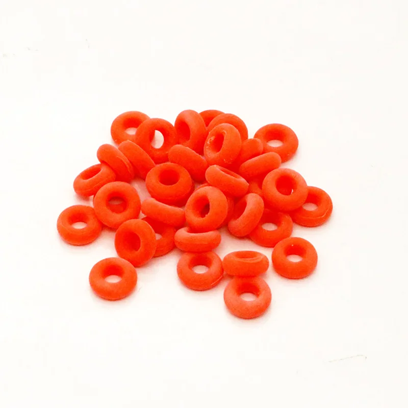 500 Pcs Pig Cattle Sheep Cutting Tail Rubber Rings High Elastic Tendon Rubber Castrating Ring Farm Animal Accessories