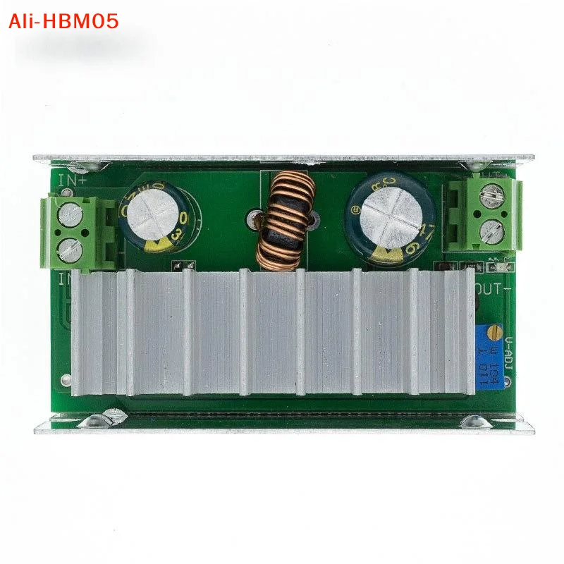 1Pcs 6V-55V 10A Step Up Voltage Charger Power Supply Module With Aluminum Shell Case Box 200W MAX DC-DC Boost Converter