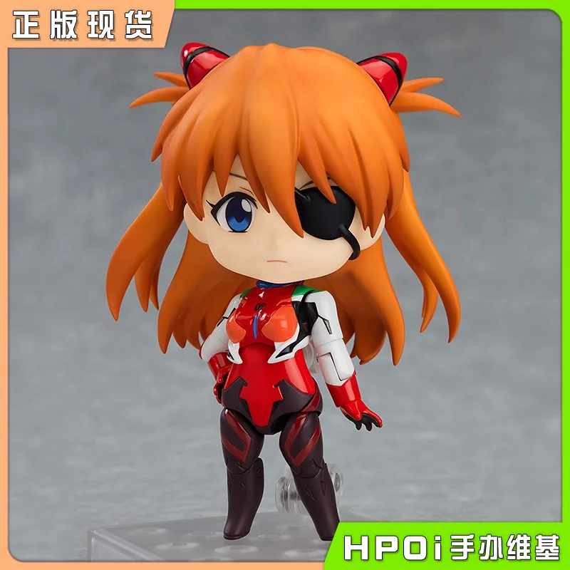 Good Smile Original GSC 1431 Nendoroid EVA Asuka Langley Soryu Combat Uniform Anime Action Figures Toys for Boys Girls Kids Gift