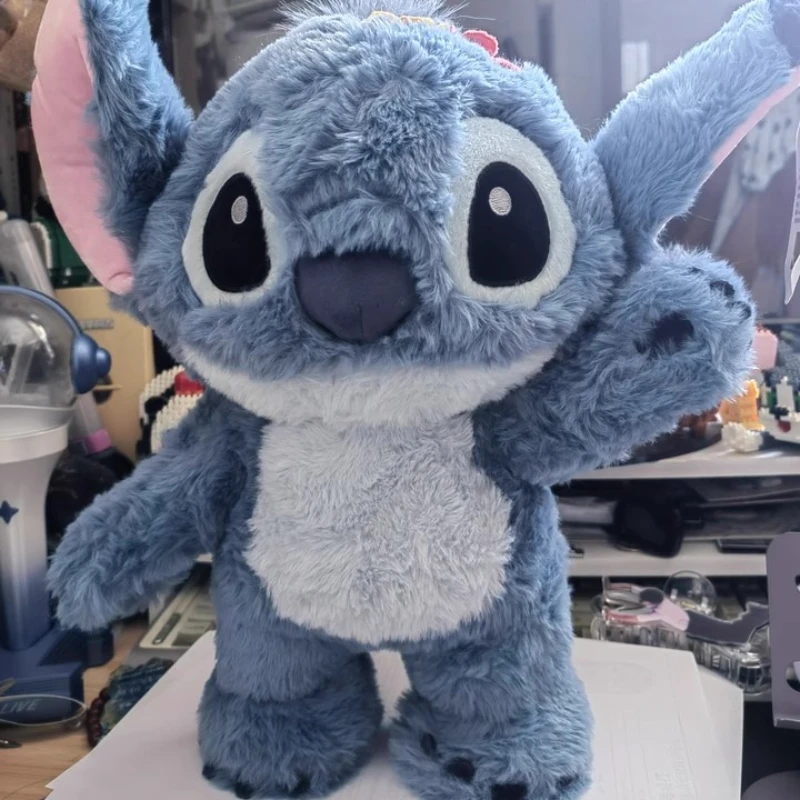 

Anime Blue Stitch Soft Plush Toy Stuffed Doll Room Decoration Sofa Throw Pillow Back Cushion Accompany Children Birthday Gift