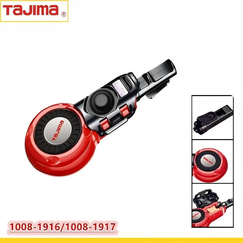 TAJIMA 1008-1916 1008-1917 15M Automatic Chalk Line Marker Woodworking Construction Marking Hand Tool