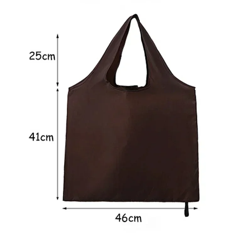 Travel Grocery shoppper Bag Eco-Friendly  Shoulder Handbag for Travel Food Fruit Storage Tote Bag Foldable Shopping Bag Reusable