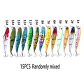 15pcs mixed