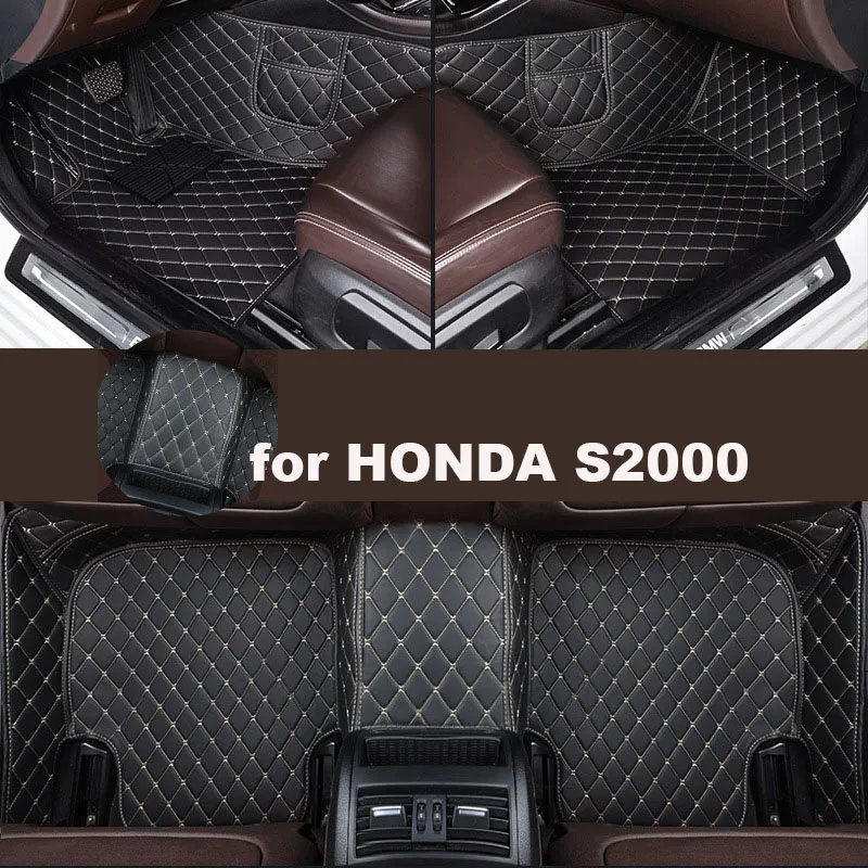 

Автомобильные коврики для HONDA S2000 2002-2007, обновленная версия, аксессуары для ног, автомобильные коврики на заказ