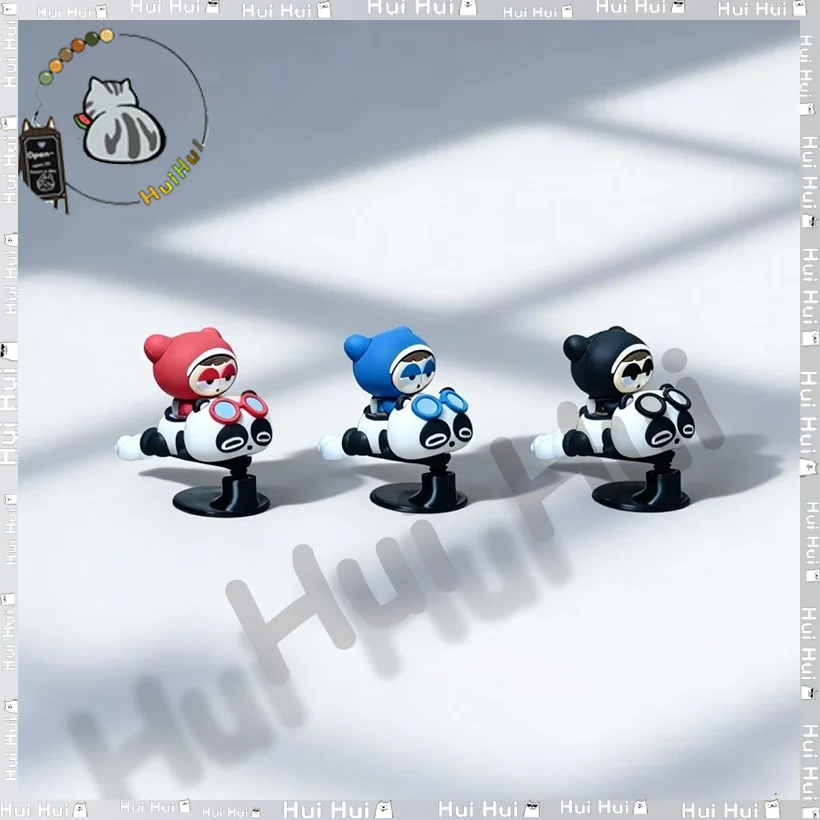 Kartrider Drift Panda G3pro Model Figure Game Periphery Desktop Decoration Car Ornament Collectible Toy For Adult Game Fans