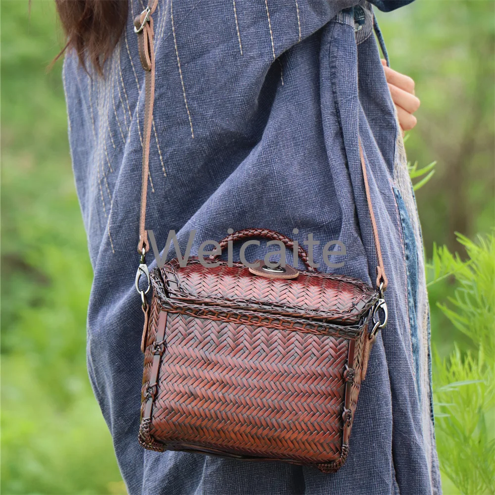 

Crossbody Bag Women's Bag Bamboo Basket Bamboo Crafts Shell Bag Bamboo Woven Basket Products