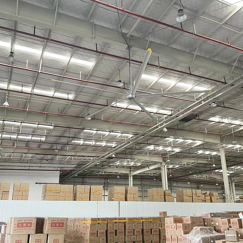 Hvls fan Large space Cooling 24 feet 7.3 meters 7 meters Workshop warehouse Industrial giant ceiling fan