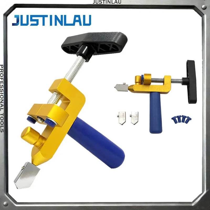 A Set of Multifunctional Handheld Integrated Glass Cutters Glass Tile Cutters Ceramic Cutting Accessory Toolkits High Precision