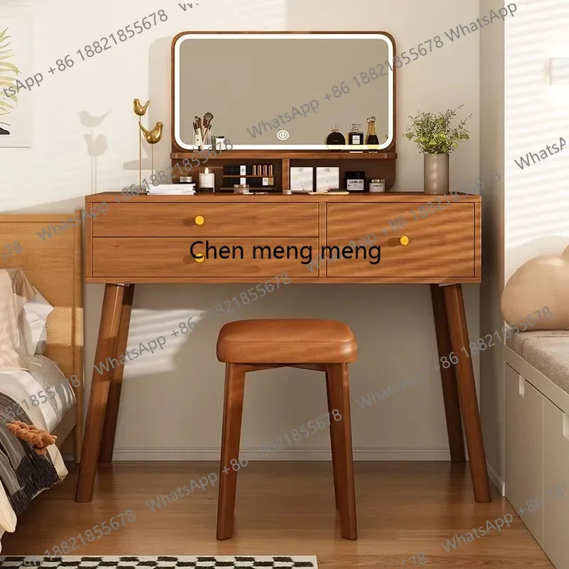 

Minimal Organizer Dressing Table Vanity Modern Wood Dresser Dressing Table Stool Essentials Coiffeuse