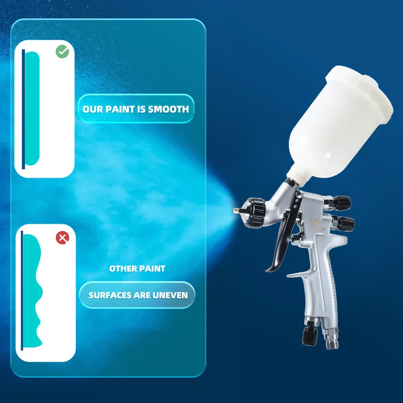 mini-88Mini car paint gun for small-area touch-up250mlHigh atomization spray gun nozzle diameter1.0mm